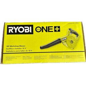 RYOBI ONE+ 18V Workshop Blower P755 Cordless Compact Tool Only Open Box